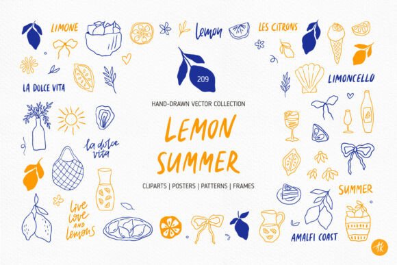 Capture the Amalfi Coast: The Lemon Summer Design Collection
