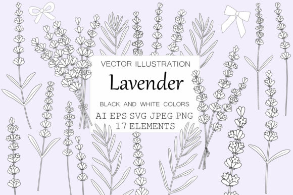 Lavender Graphics: Create Your Own Romantic & Subtle Designs